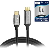 INCA ITCD-02TX Type-C to Display Port Altın Uçlu 4K Kablo 2 METRE